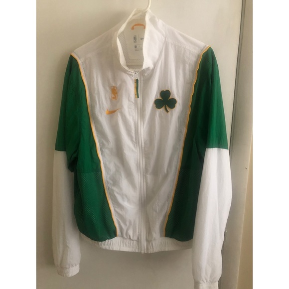 celtics warm up jacket nike